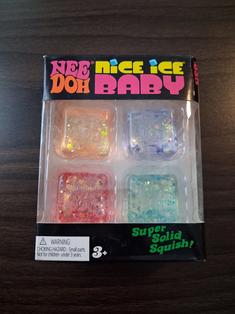 Nee Doh Nice Ice Baby Glitter Squishies - Multi Color